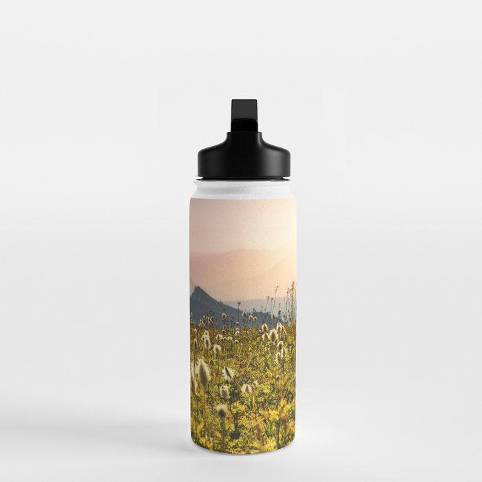 Wildflower Explosion - Mount Rainier National Park Water Bottle Gallery Image 3