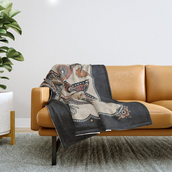 Beauty and the Beast Throw Blanket Gallery Image 1