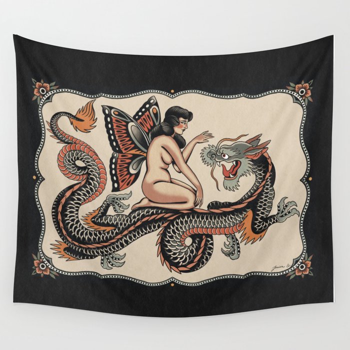 Beauty and the Beast Wall Tapestry Gallery Image 1