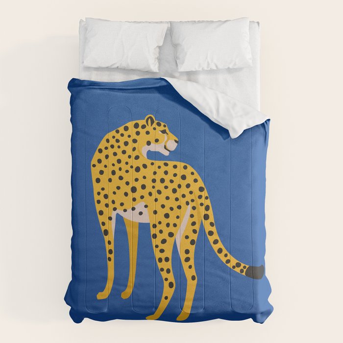 The Stare 2: Golden Cheetah Edition Comforter Gallery Image 6