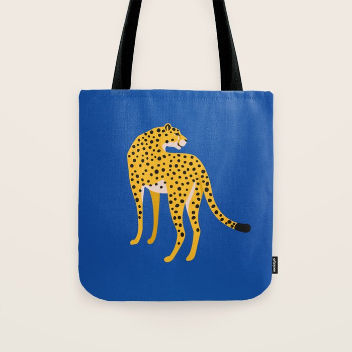The Stare 2: Golden Cheetah Edition Tote Bag Gallery Image 1