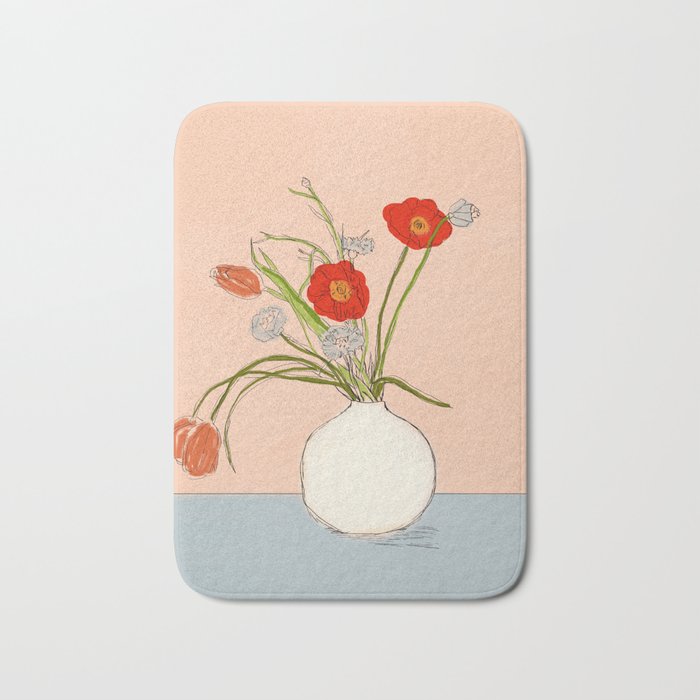 Spring Bouquet Uplifting Bath Mat Gallery Image 1