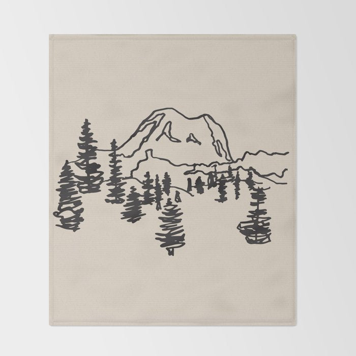 rainier Throw Blanket Gallery Image 2