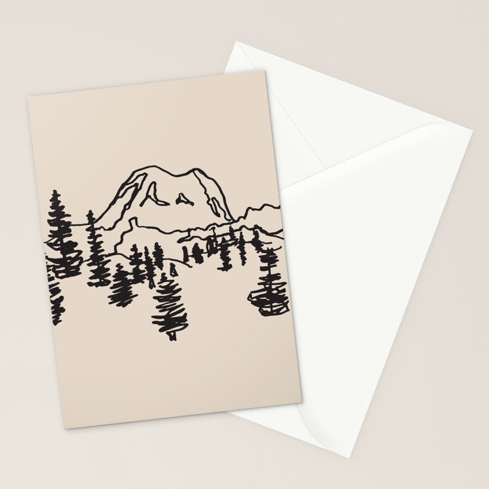 rainier Stationery Card Gallery Image 2