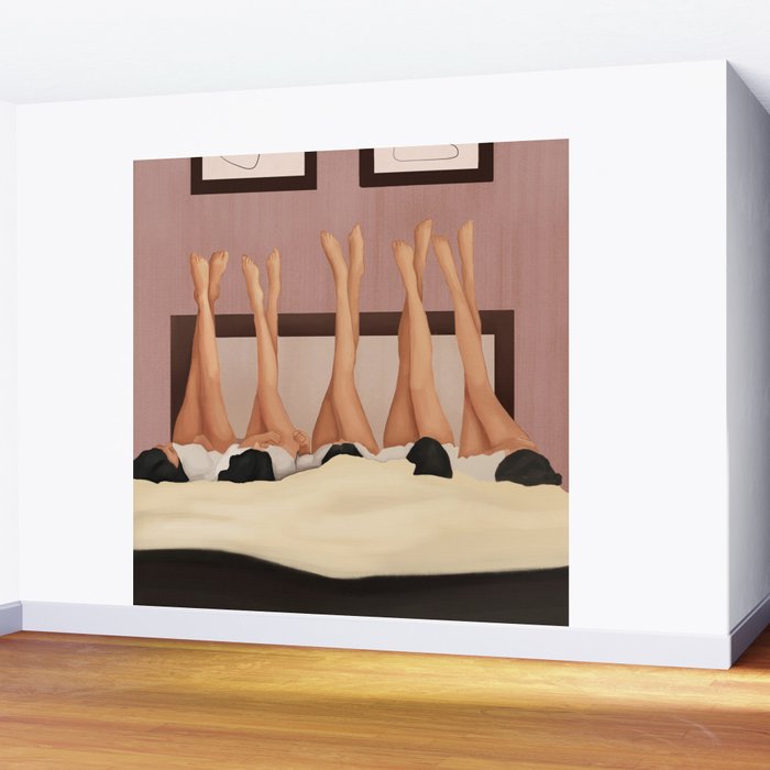 Friends Wall Mural Gallery Image 2