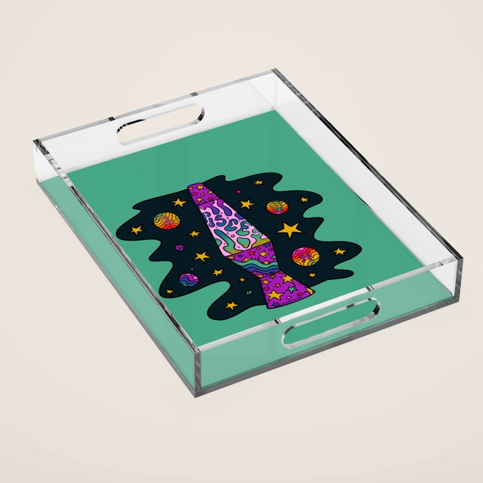 Pisces Lava Lamp Acrylic Tray Gallery Image 1