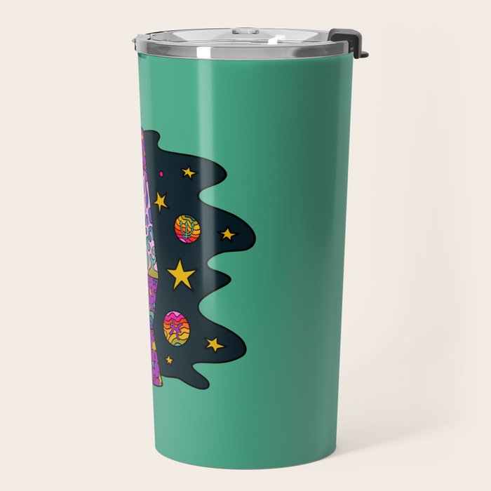 Pisces Lava Lamp Travel Mug Gallery Image 2