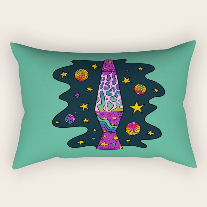 Pisces Lava Lamp Rectangular Pillow Gallery Image 1