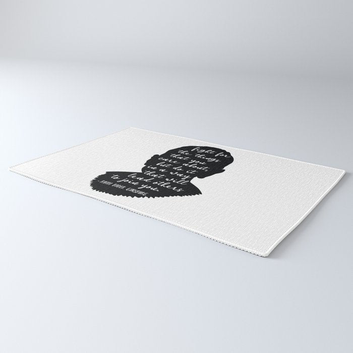Ruth Bader Ginsburg Quote Rug Gallery Image 3