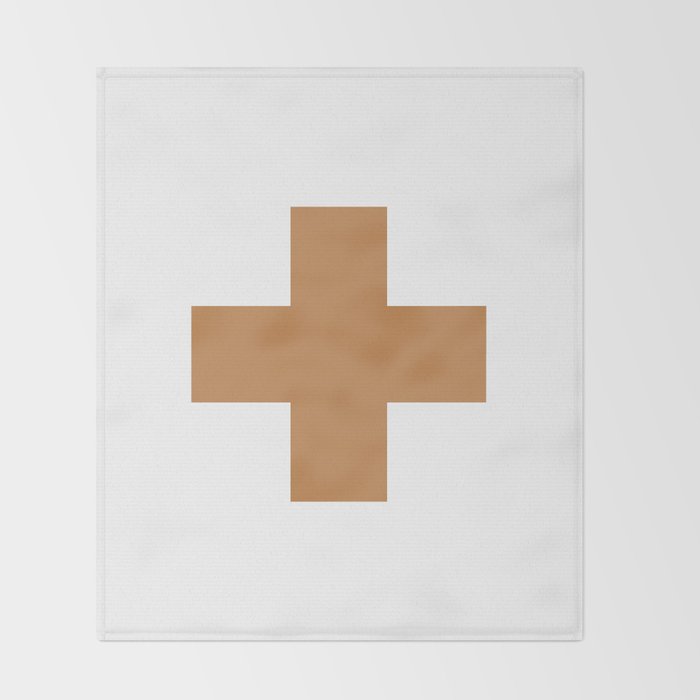 Swiss cross plus Throw Blanket Gallery Image 2