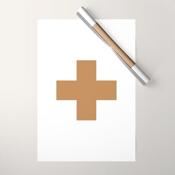 Swiss cross plus Wrapping Paper Gallery Image 1