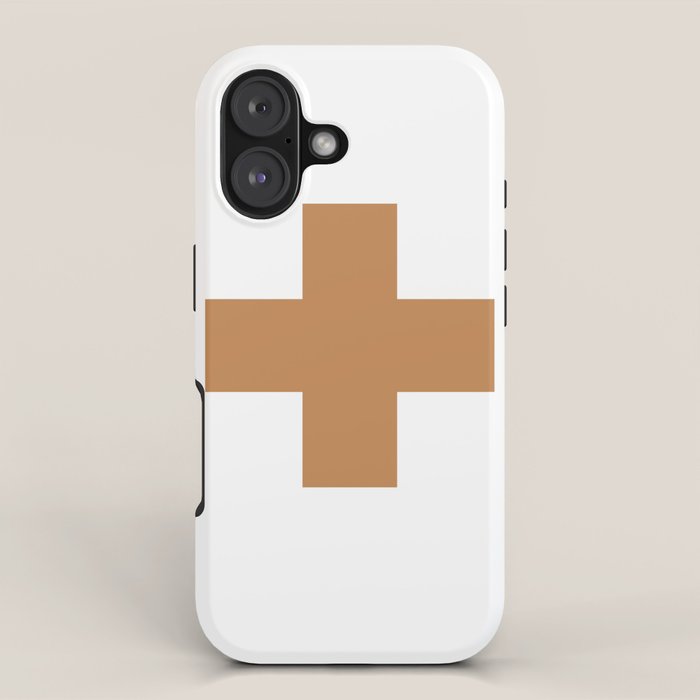 Swiss cross plus iPhone Case Gallery Image 1