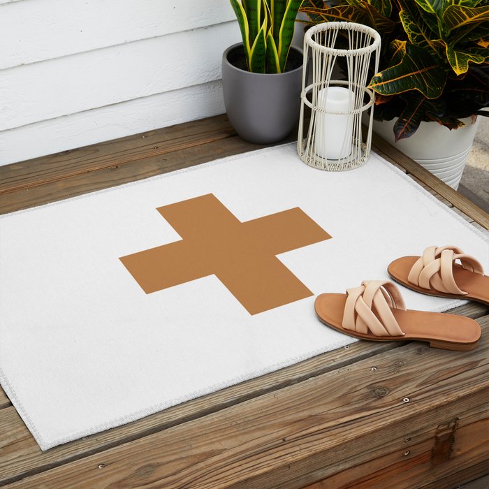 Swiss cross plus Outdoor Rug Gallery Image 2