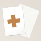 Swiss cross plus Stationery Card Gallery Image 2