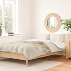 munich germany skyline Duvet Cover Gallery Image 2
