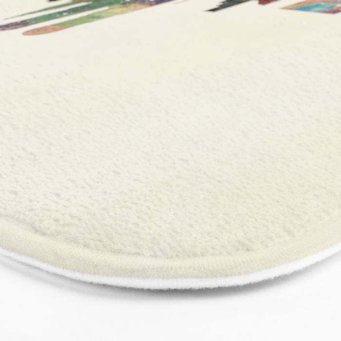 munich germany skyline Bath Mat Gallery Image 3