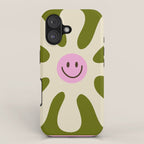 Retro Flower Vintage 70s Groovie iPhone Case Gallery Image 1
