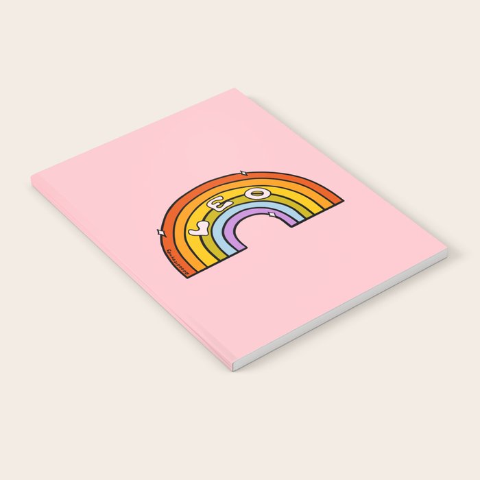 Leo Rainbow Notebook Gallery Image 2