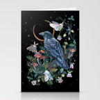 Moon Raven  Stationery Card Gallery Image 2