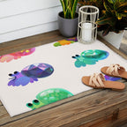Jewel hermit crab Outdoor Rug Gallery Image 2