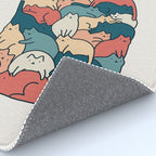Cat Landscape 185: How many cats? Rug Gallery Image 4