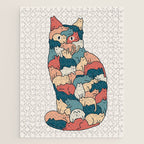 Cat Landscape 185: How many cats? Jigsaw Puzzle Gallery Image 1