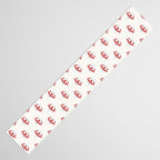Heritage-Inspired Red and Blue Flowers Table Runner Gallery Image 3
