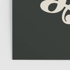 This Must Be The Place - Black and White Retro 70s Typography Poster Gallery Image 3