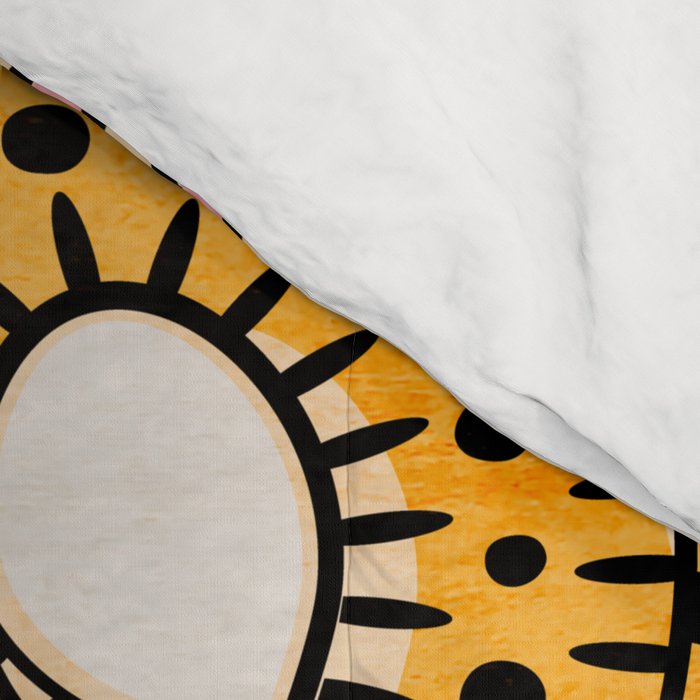 King Of The Jungle 01: Golden Tiger Edition Comforter Gallery Image 4
