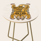 King Of The Jungle 01: Golden Tiger Edition Side Table Gallery Image 2