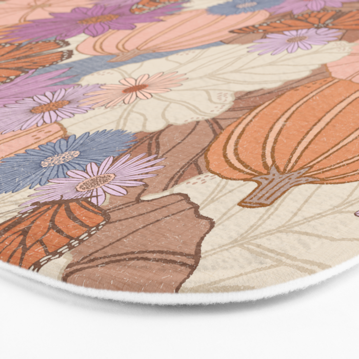 Pumpkin Harvest Bath Mat Gallery Image 3