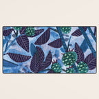 In Season in Blue Raspberry & Teal Desk Mat Gallery Image 3