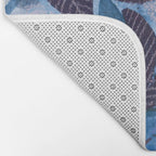 In Season in Blue Raspberry & Teal Bath Mat Gallery Image 2