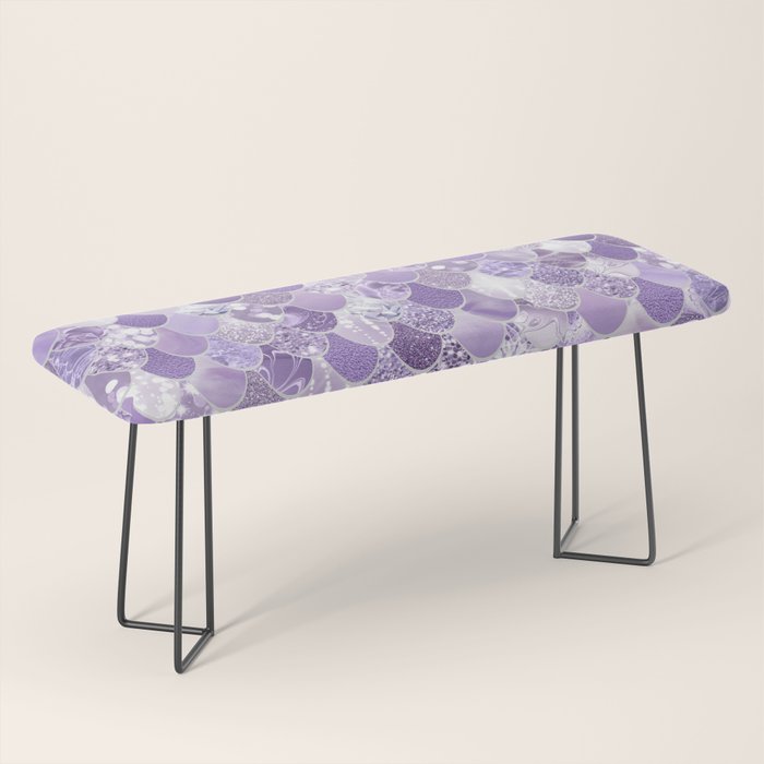 Mermaid Scales, Aesthetic Purple Bench Gallery Image 1