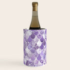 Mermaid Scales, Aesthetic Purple Wine Chiller Gallery Image 3