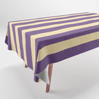 Simple Stripes Pattern - Purple Sand Tablecloth Gallery Image 1