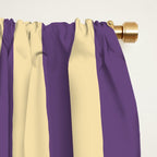 Simple Stripes Pattern - Purple Sand Window Curtain Gallery Image 2