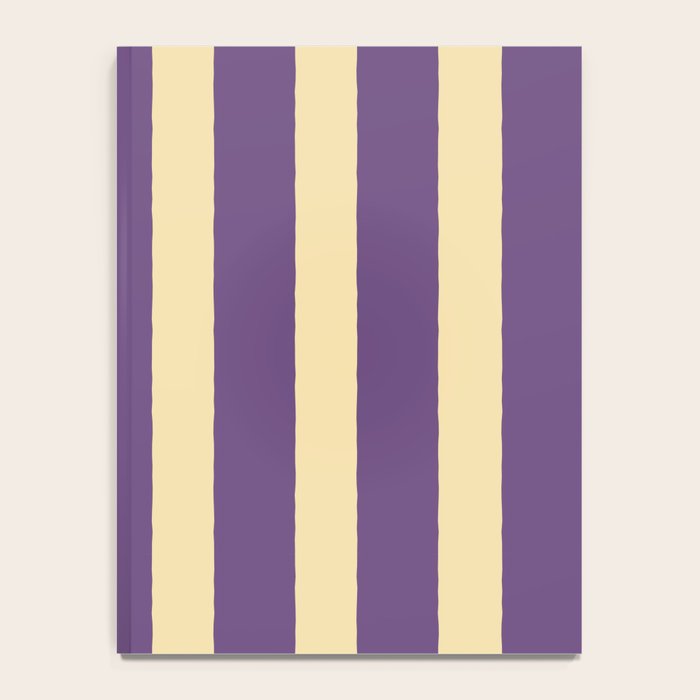 Simple Stripes Pattern - Purple Sand Notebook Gallery Image 4