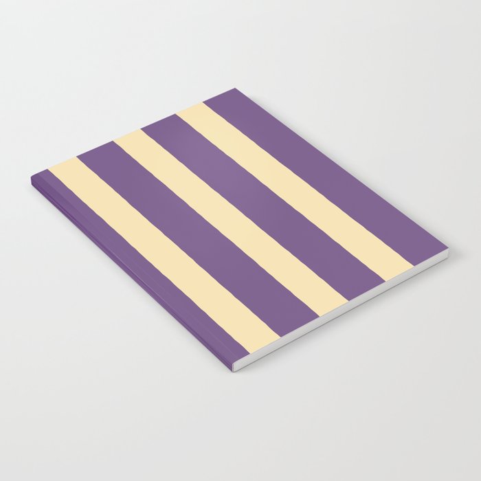 Simple Stripes Pattern - Purple Sand Notebook Gallery Image 2