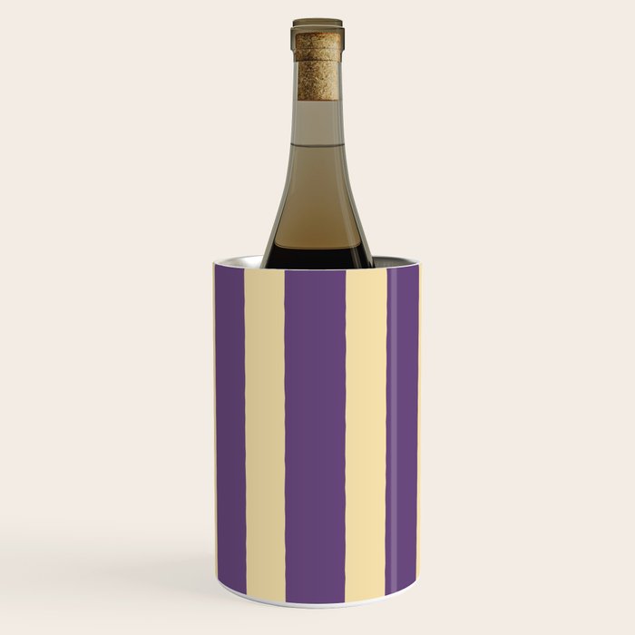 Simple Stripes Pattern - Purple Sand Wine Chiller Gallery Image 1
