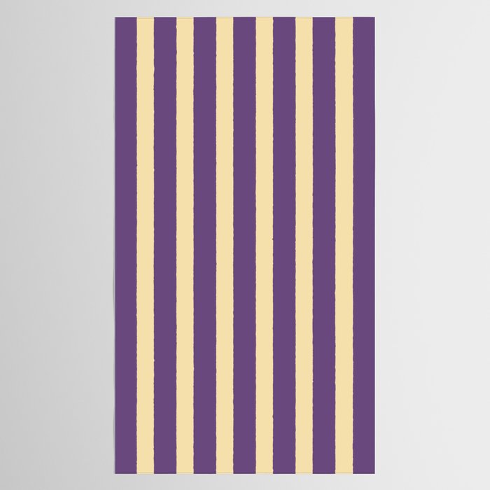 Simple Stripes Pattern - Purple Sand Tablecloth Gallery Image 2