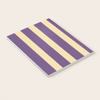 Simple Stripes Pattern - Purple Sand Notebook Gallery Image 3