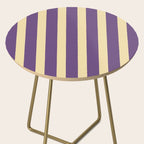 Simple Stripes Pattern - Purple Sand Side Table Gallery Image 2