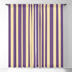 Simple Stripes Pattern - Purple Sand Window Curtain Gallery Image 5