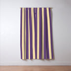 Simple Stripes Pattern - Purple Sand Window Curtain Gallery Image 3