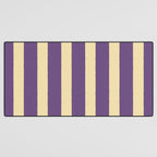 Simple Stripes Pattern - Purple Sand Desk Mat Gallery Image 3