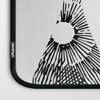 Plants in Black and White Vases Laptop Sleeve Gallery Image 3
