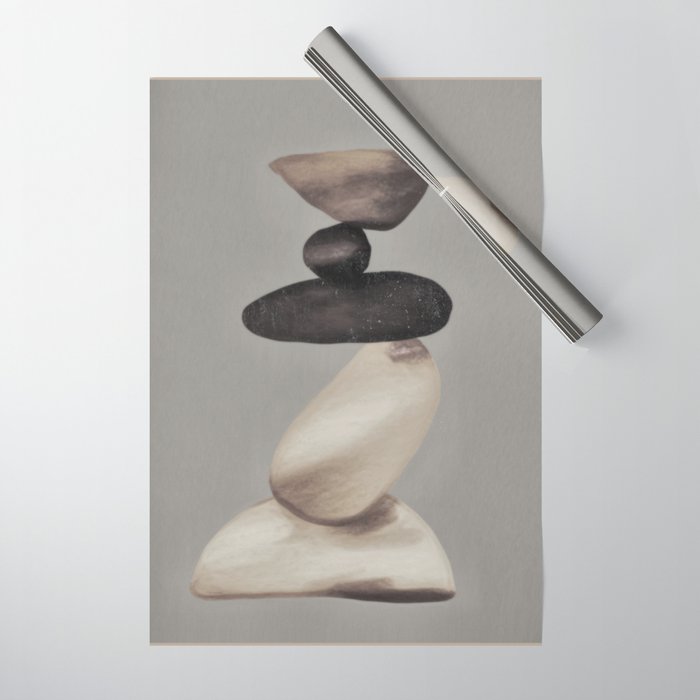 Stones 3 Wrapping Paper Gallery Image 1