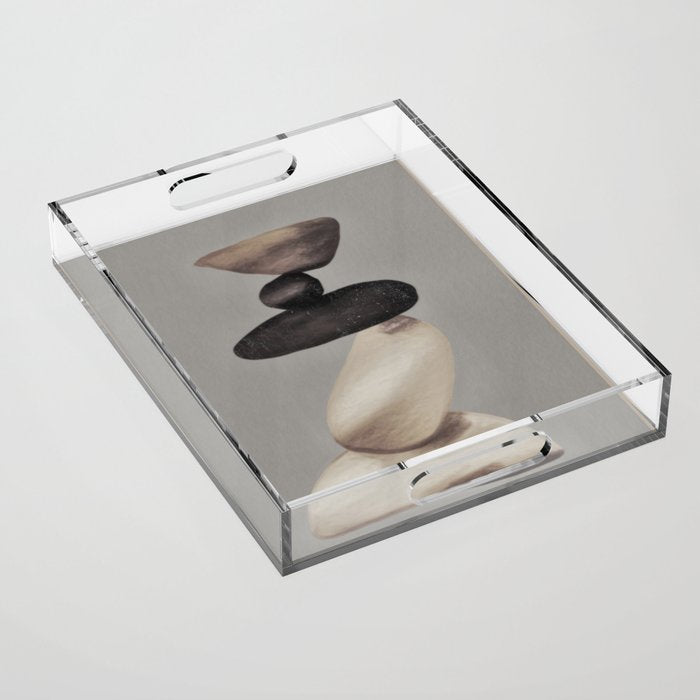 Stones 3 Acrylic Tray Gallery Image 1