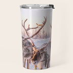 REINDEER PORTRAIT Travel Mug Gallery Image 2